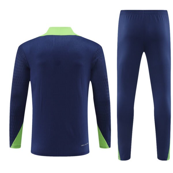2425 Brazil navy blue Training suit set Player version - Image 7
