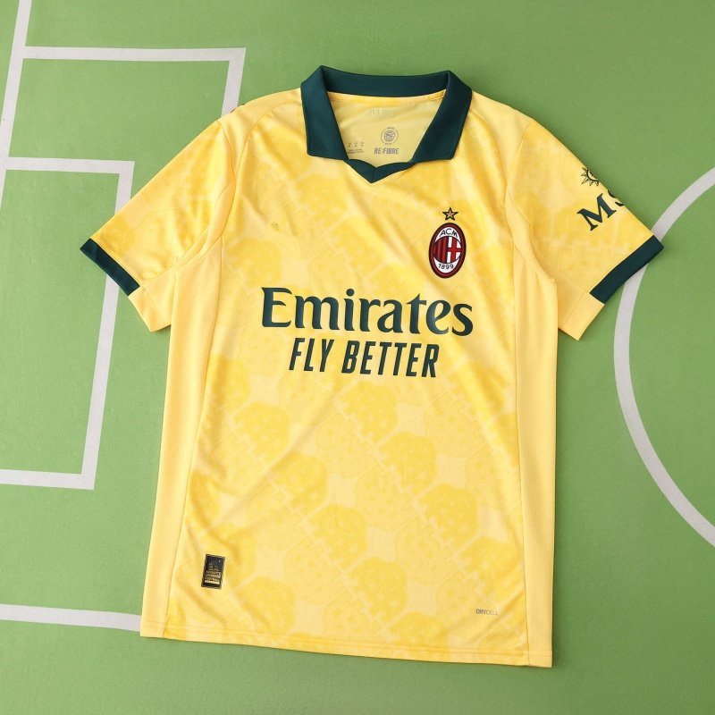 57d2653b1a 2526 season A.C. Milan third Fan version - Billede 1