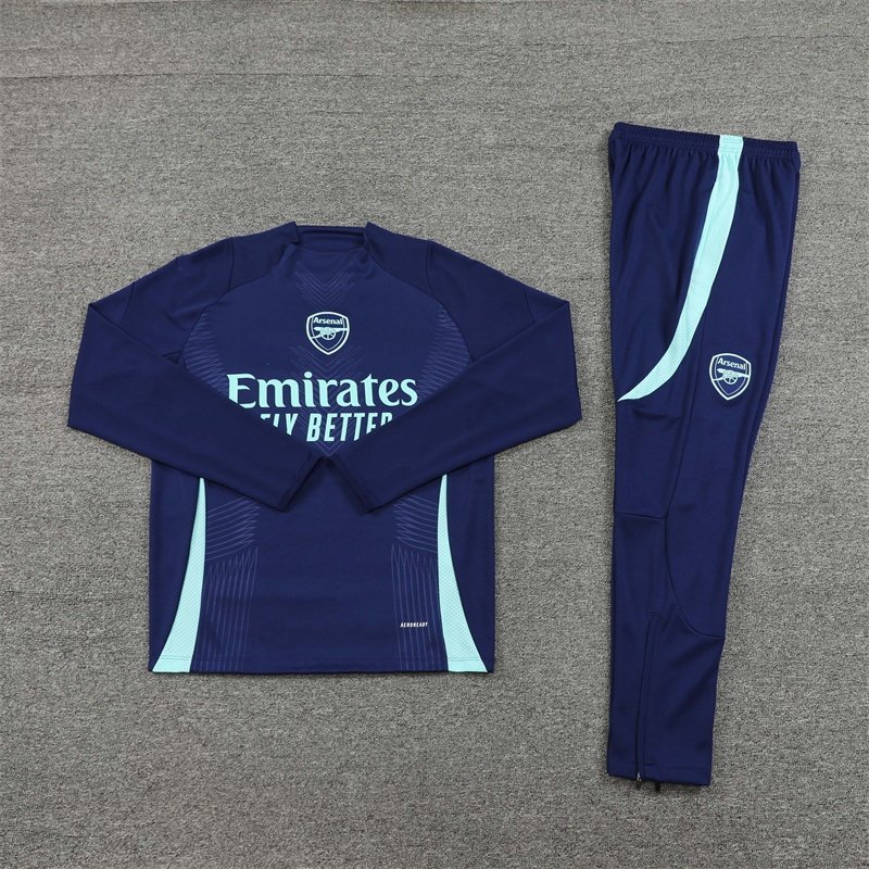 5ade57cb4e 2425 Arsenal F.C. navy blue Training suit set Player version - Image 1