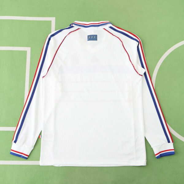 1998 season France away Long sleeved retro Fan version - Imagen 13