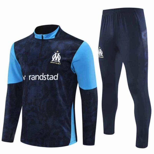 2526 season Olympique de Marseille Half zip training suit set - Imagem 16