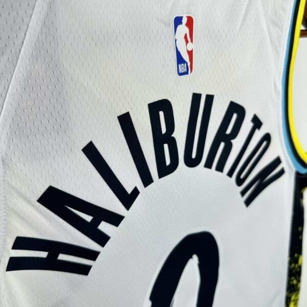 NBA Indiana Pacers 0#HALIBURTON - Imagem 7
