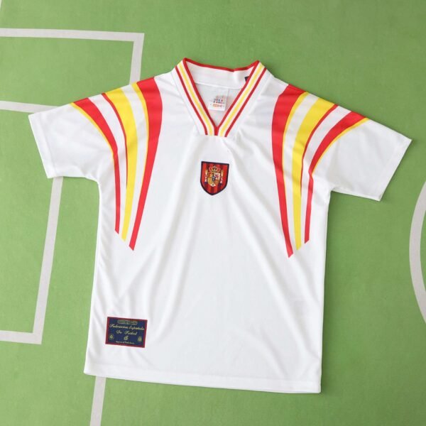 1996 season Spain away retro Kids kit - Afbeelding 2