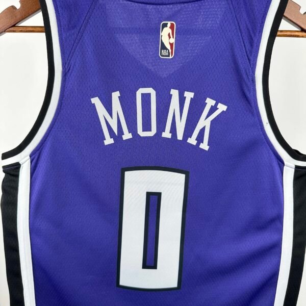 NBA Sacramento Kings 0#MONK - Afbeelding 5