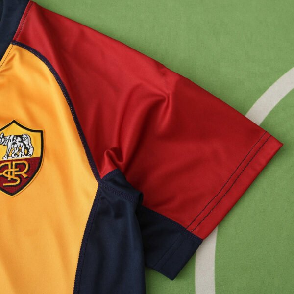 0001 season A.S. Roma home retro Fan version - Afbeelding 3