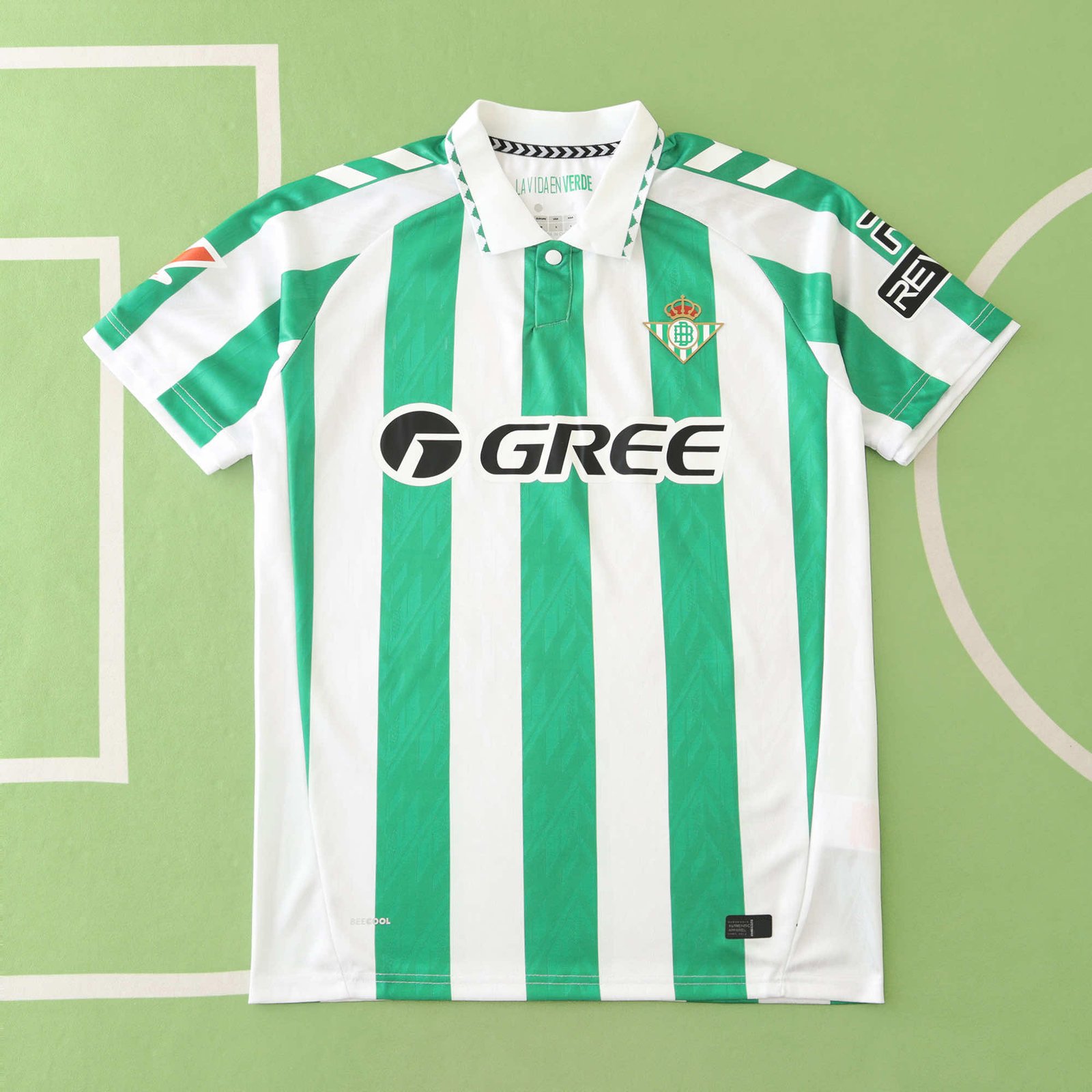 645a7d0630 2425 season Real Betis Balompié home Fan version(X) - Imagem 1