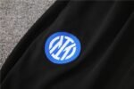 2425 F.C. Internazionale Milano black Training suit set Player version - Image 6