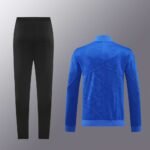 2425 FC Barcelona / Barça blue Long zipper jacket set