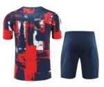 2425 Paris Saint-Germain F.C. Training clothes suit Short sleeve Fan version - Billede 8