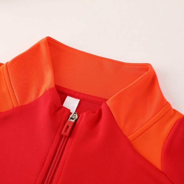 2425 Fußball-Club Bayern München red Long zipper jacket set - immagine 9