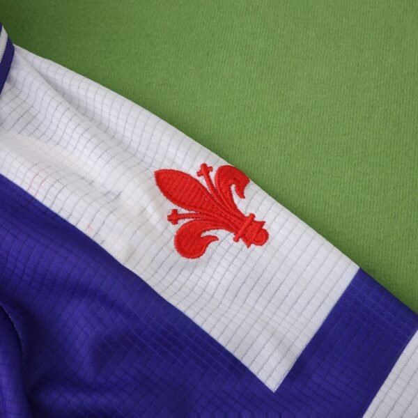 98 season ACF Fiorentina home Long sleeve  retro Fan version - Imagen 10