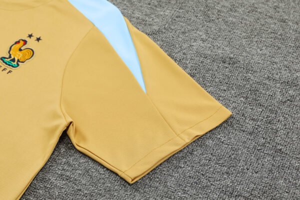 2425 France Training clothes suit Short sleeve Fan version - Afbeelding 6