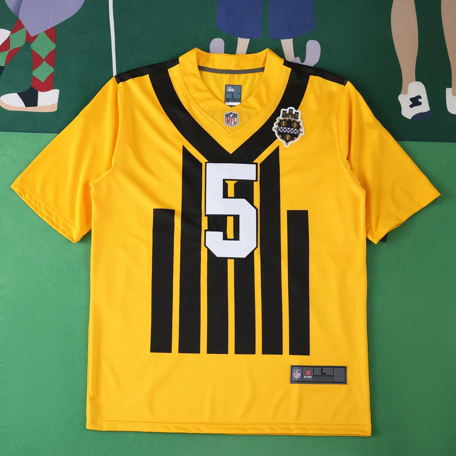 6b6e5081e4 2025 NFLPittsburgh Steelers Version 5#RAMSEY - الصورة 1