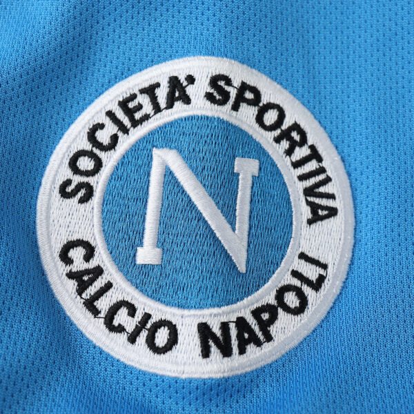 ⁦8788 season S.S.C. Napoli home retro Fan version⁩ - الصورة ⁦12⁩