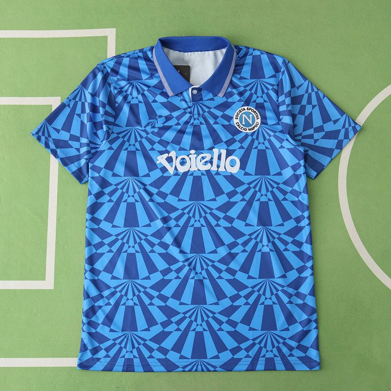 70a5f0f8ec 9193 season S.S.C. Napoli home retro Fan version – Image 1