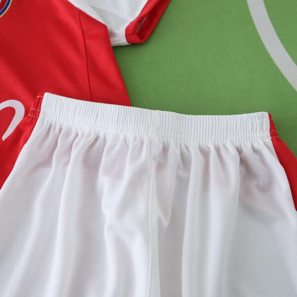0203 Arsenal F.C. home retro Kids kit - Imagem 8