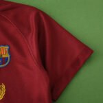 0809 FC Barcelona / Barça home retro Kids kit – Image 5
