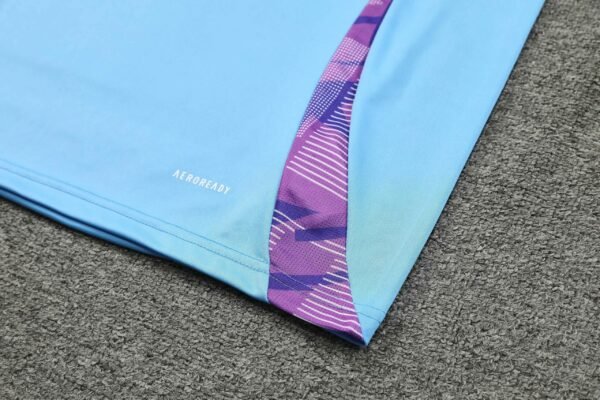 2425 Argentina Training clothes suit Short sleeve Fan version - Imagen 5