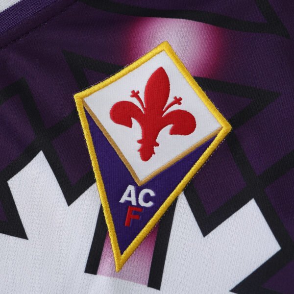 9293 season ACF Fiorentina away Long sleeved Fan version – Bild 3