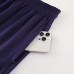 2425 England Purple Long zipper jacket set - Imagem 4