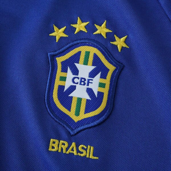 2002 Brazil away retro Kids kit - Billede 4