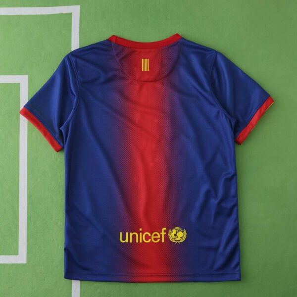 1213 FC Barcelona / Barça home retro Kids kit - Imagem 18