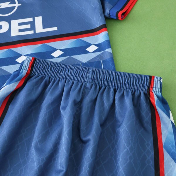 9596 A.C. Milan away retro Kids kit - Billede 8