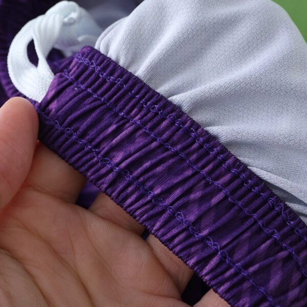 ⁦9293 ACF Fiorentina away retro Kids kit⁩ - الصورة ⁦15⁩