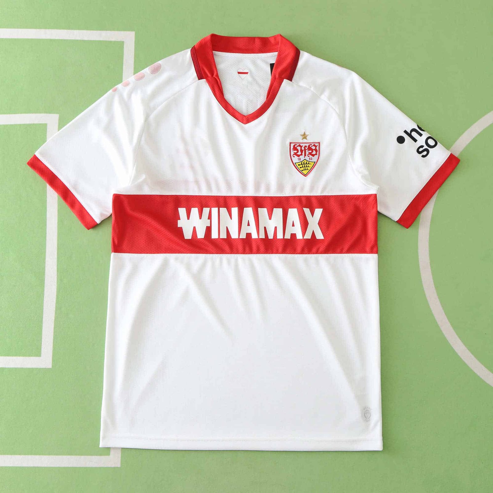 841d3550d2-1 2425 season VfB Stuttgart home Fan version - immagine 1