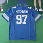 2425 Detroit Lions blue 97#HUTCHINSON - Billede 2