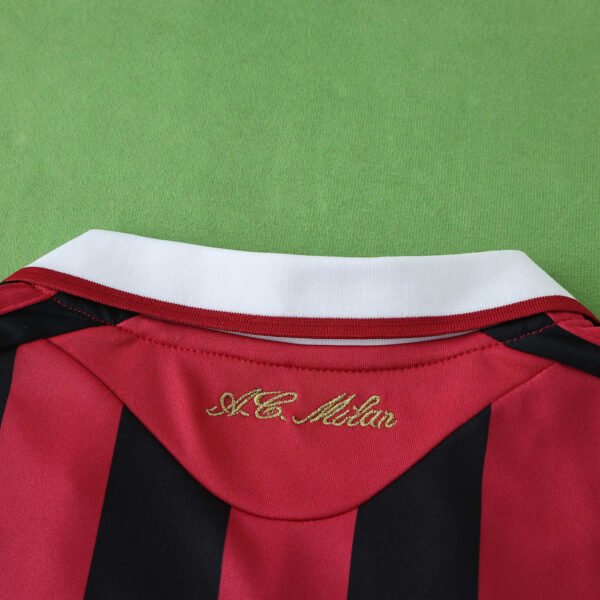 0910 A.C. Milan home retro Kids kit - Imagen 12
