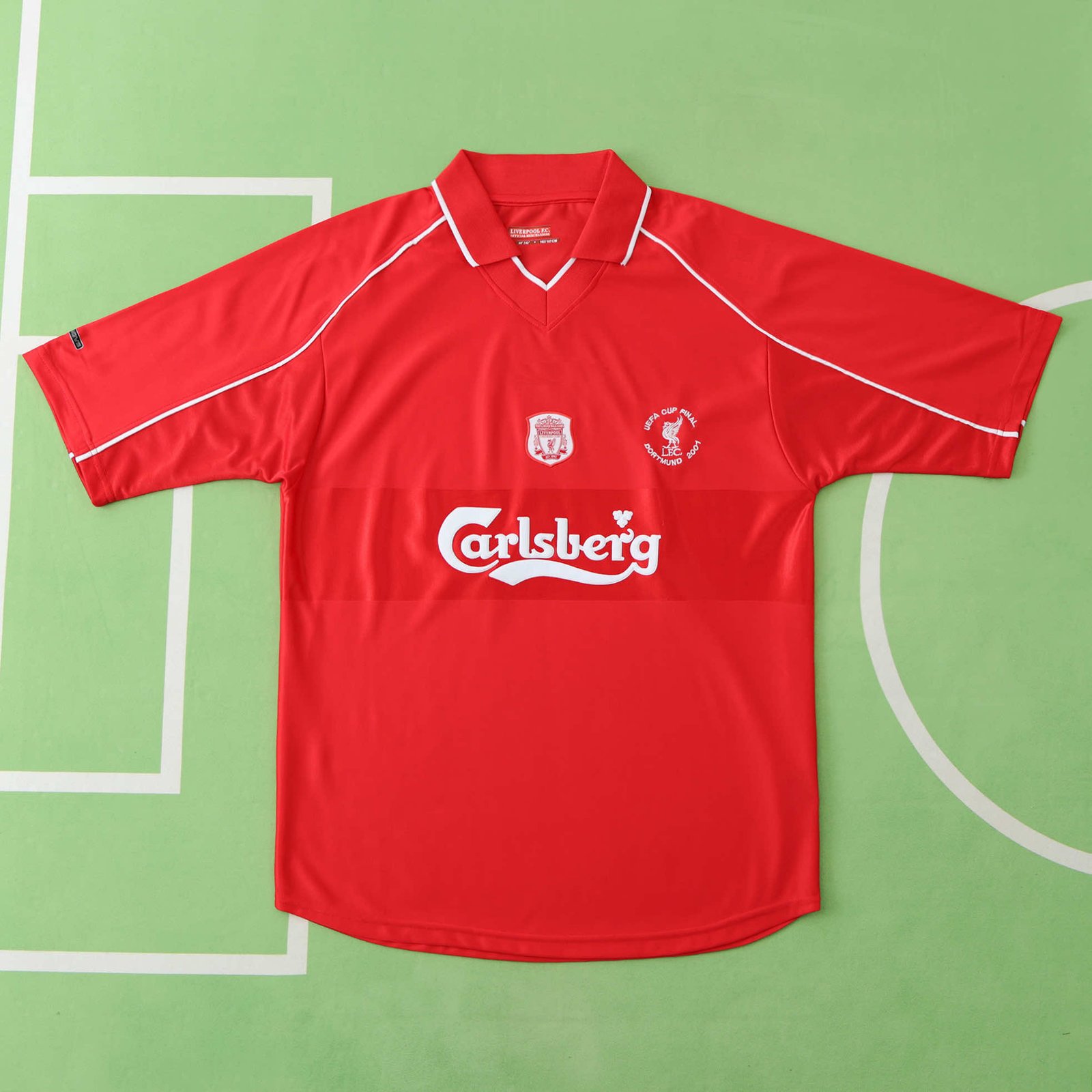 90704433a3 2001 season Liverpool home Fan version - الصورة 1