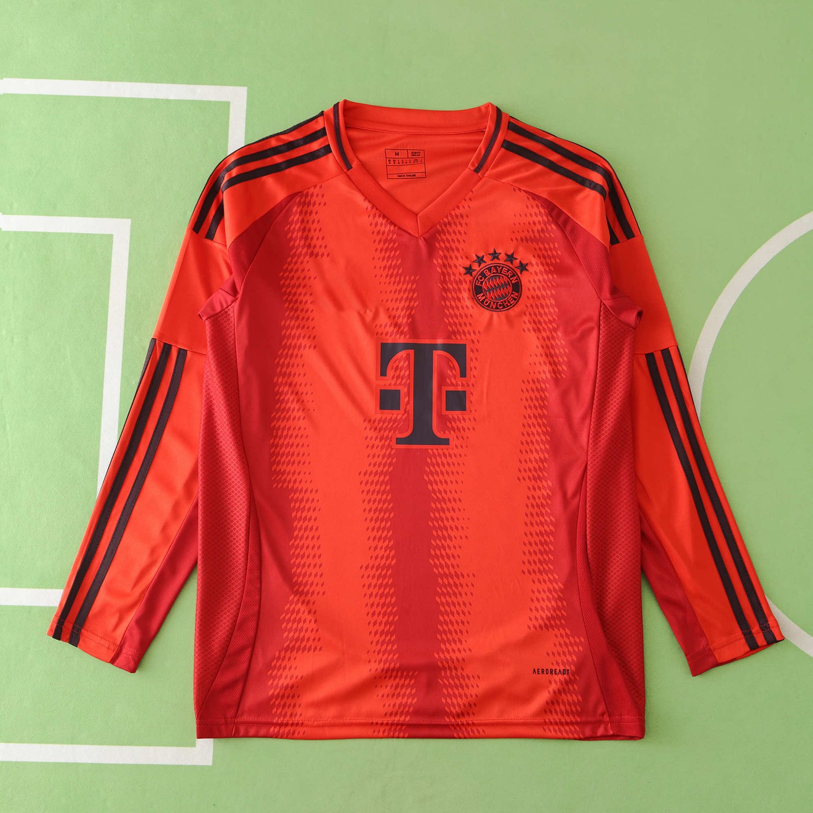 91034ffa0e 2425 season Fußball-Club Bayern München home Long sleeved Fan version - Imagen 1