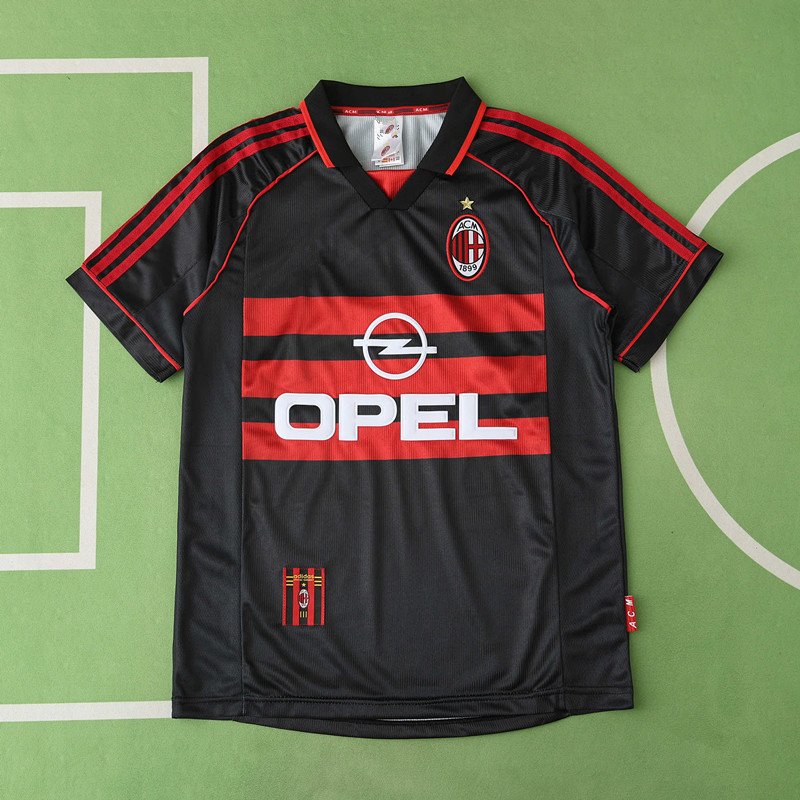 94c471e78e 9899 season A.C. Milan third retro Fan version - Afbeelding 1