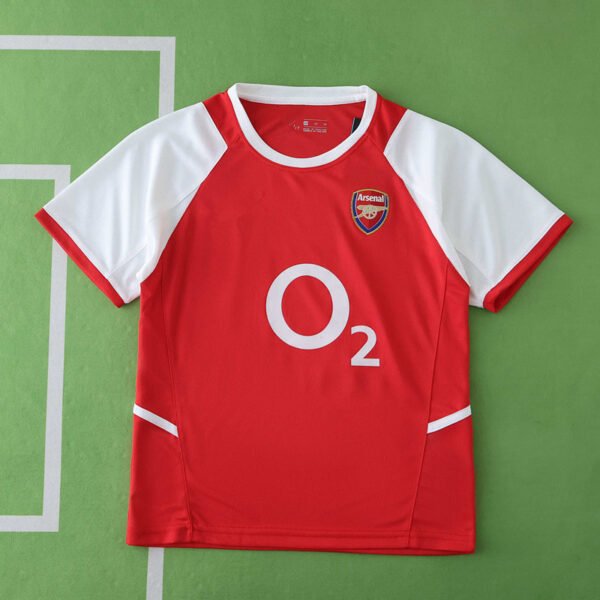 0203 Arsenal F.C. home retro Kids kit - Imagem 2