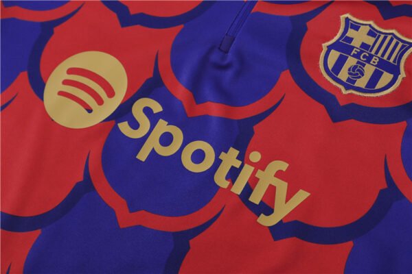 2425 FC Barcelona / Barça Red Blue Training suit set Player version - Image 5