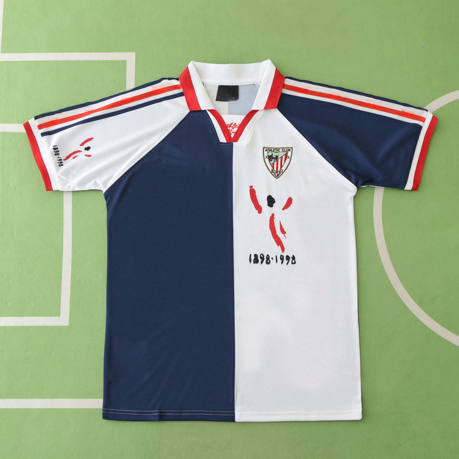99ef0b633c 9798 season Athletic Club BILBAO away retro Fan version - Imagem 1