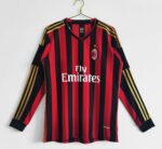 1314 AC Milan home Retro Long sleeved Fan version