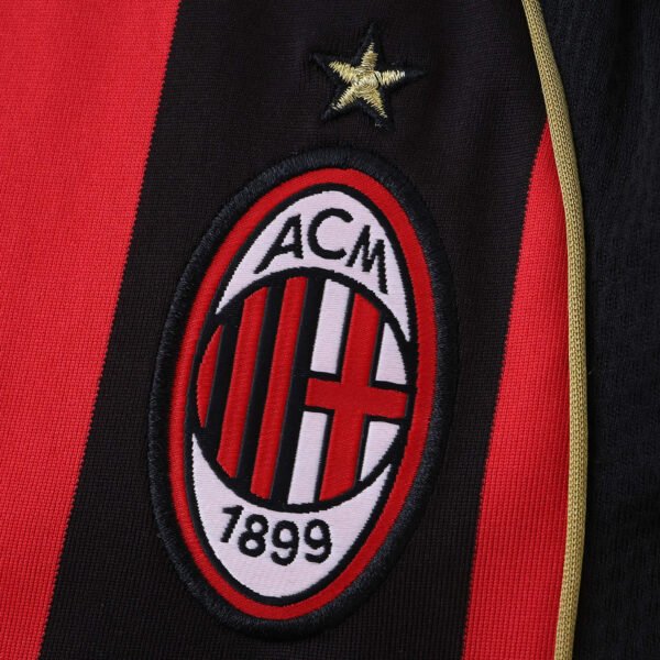 0607 season A.C. Milan home Kids kit - Imagen 4