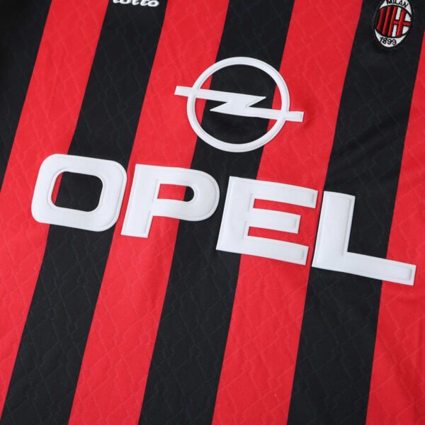 9596 season A.C. Milan home retro Fan version - Imagen 5