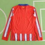 2425 season Atletico Madrid home Long sleeved Player version - Imagem 15