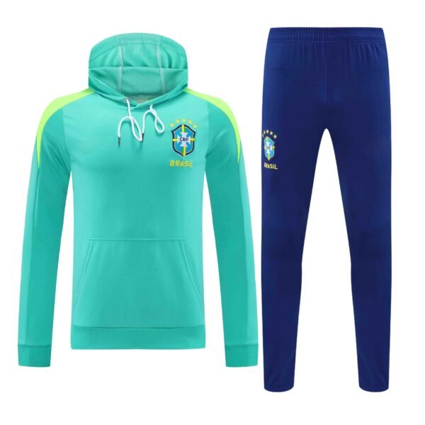 2526 season Brazil Training suit hooded set - Afbeelding 2