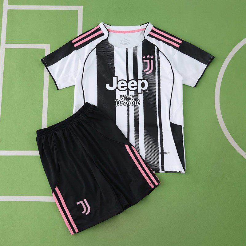 a07fdff416-1 2526 season Juventus F.C. home Kids kit - Imagem 1