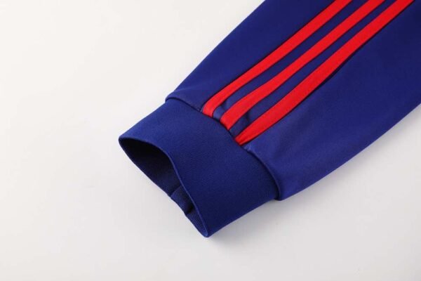 2425 Arsenal F.C. navy red Long zipper jacket set – Image 2
