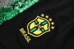 2526 Brazil Jesus Training clothes suit Short sleeve Fan version - 图片 2
