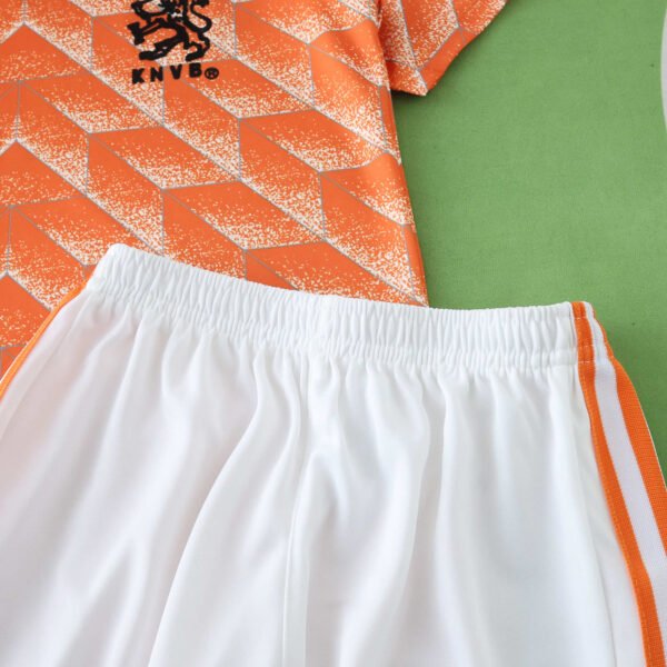 1988 the Netherlands home retro Kids kit - Imagem 8