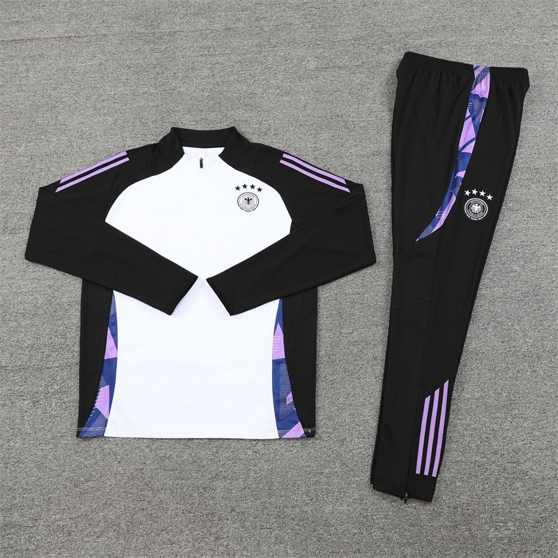 a2cd53725c 2425 Germany white Training suit set - الصورة 1