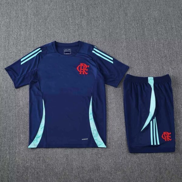 2526 season CR Flamengo Training clothes suit Short sleeve Fan version – Image 10