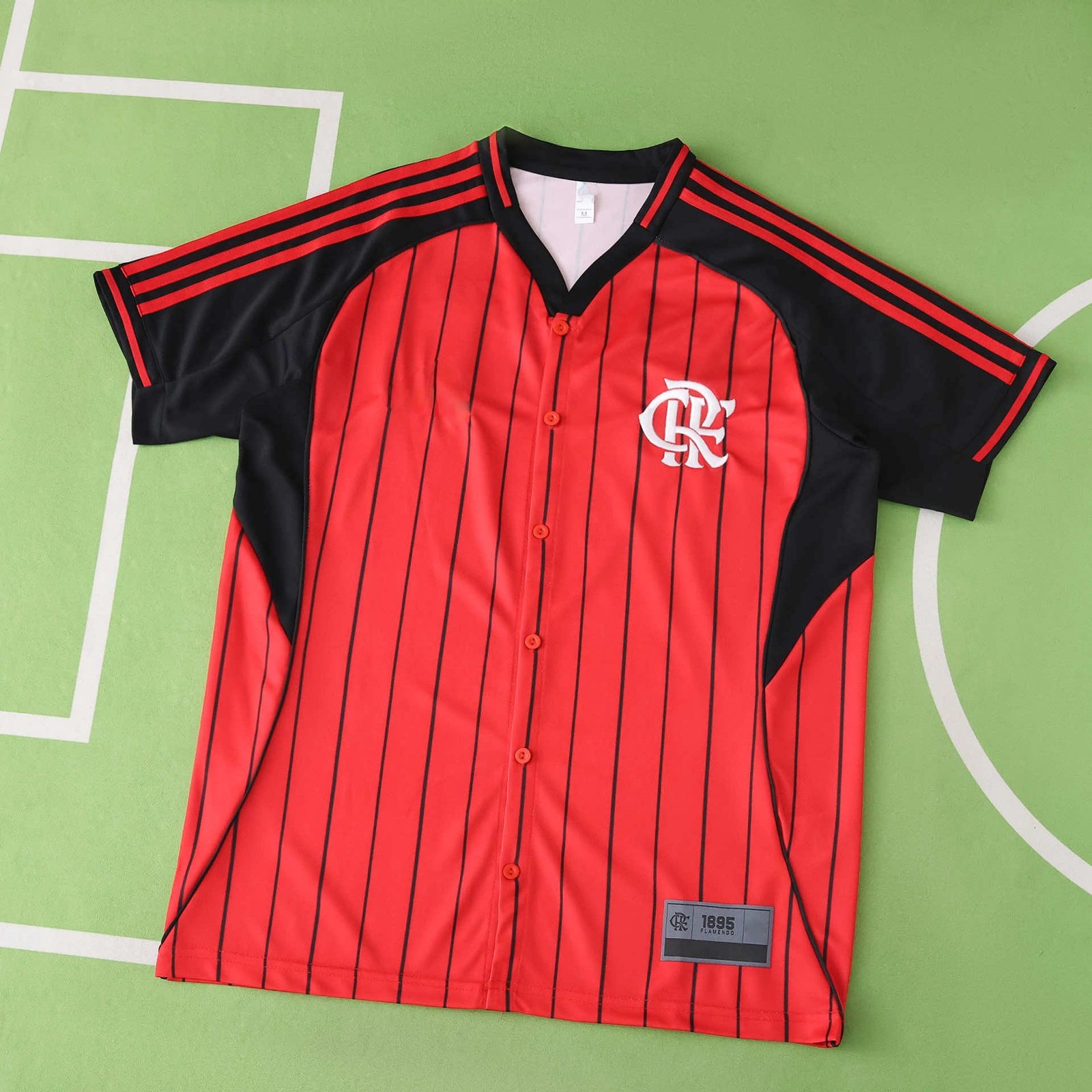a8d881a87c 2526 CR Flamengo aseball jersey T-shirt - Afbeelding 1