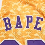 NBA Bape x Mitchell L.A. Lakers 93#BAPE - Afbeelding 4